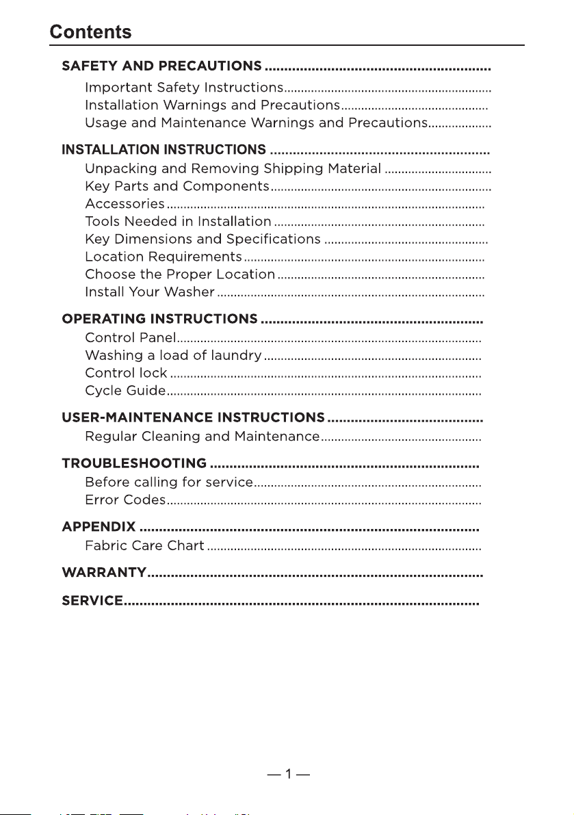 User manual Comfee CDC17P0AWW (English - 33 pages)