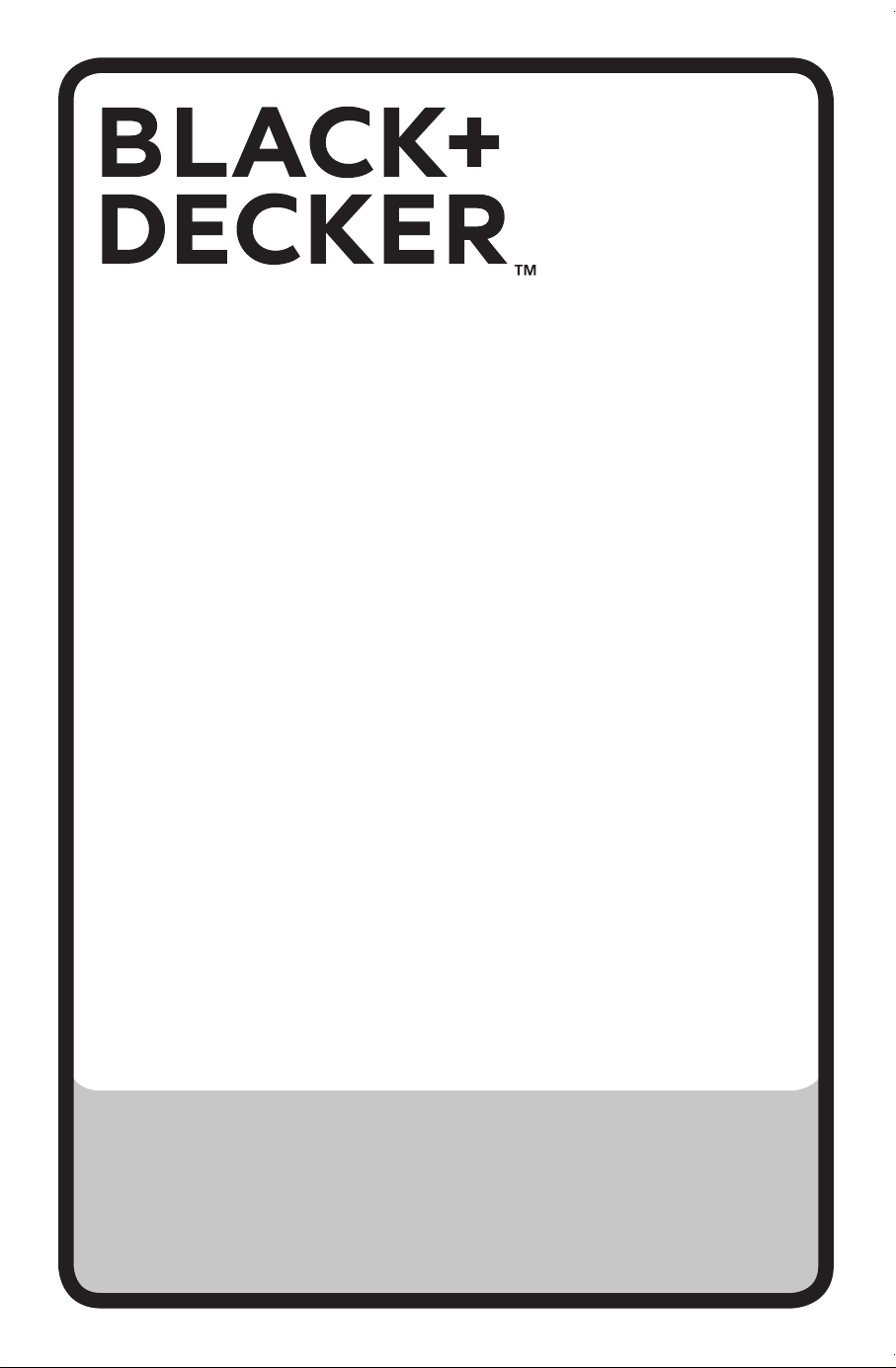 User manual Black & Decker CM4200S (English - 20 pages)