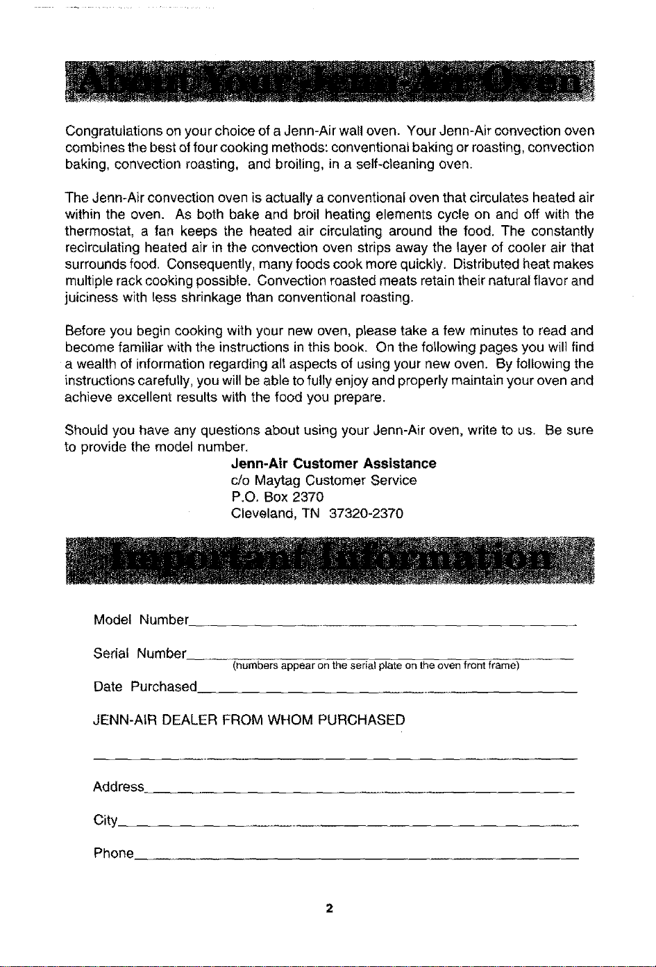 User Manual JennAir WW30430B electric wall oven manualsFile