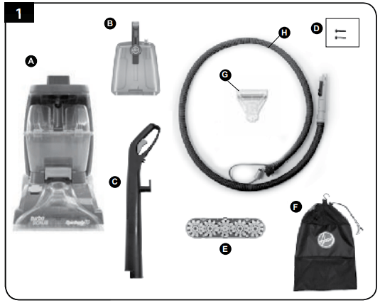 User Manual Hoover Fh50130 Turbo Scrub Carpet Cleaner Manualsfile