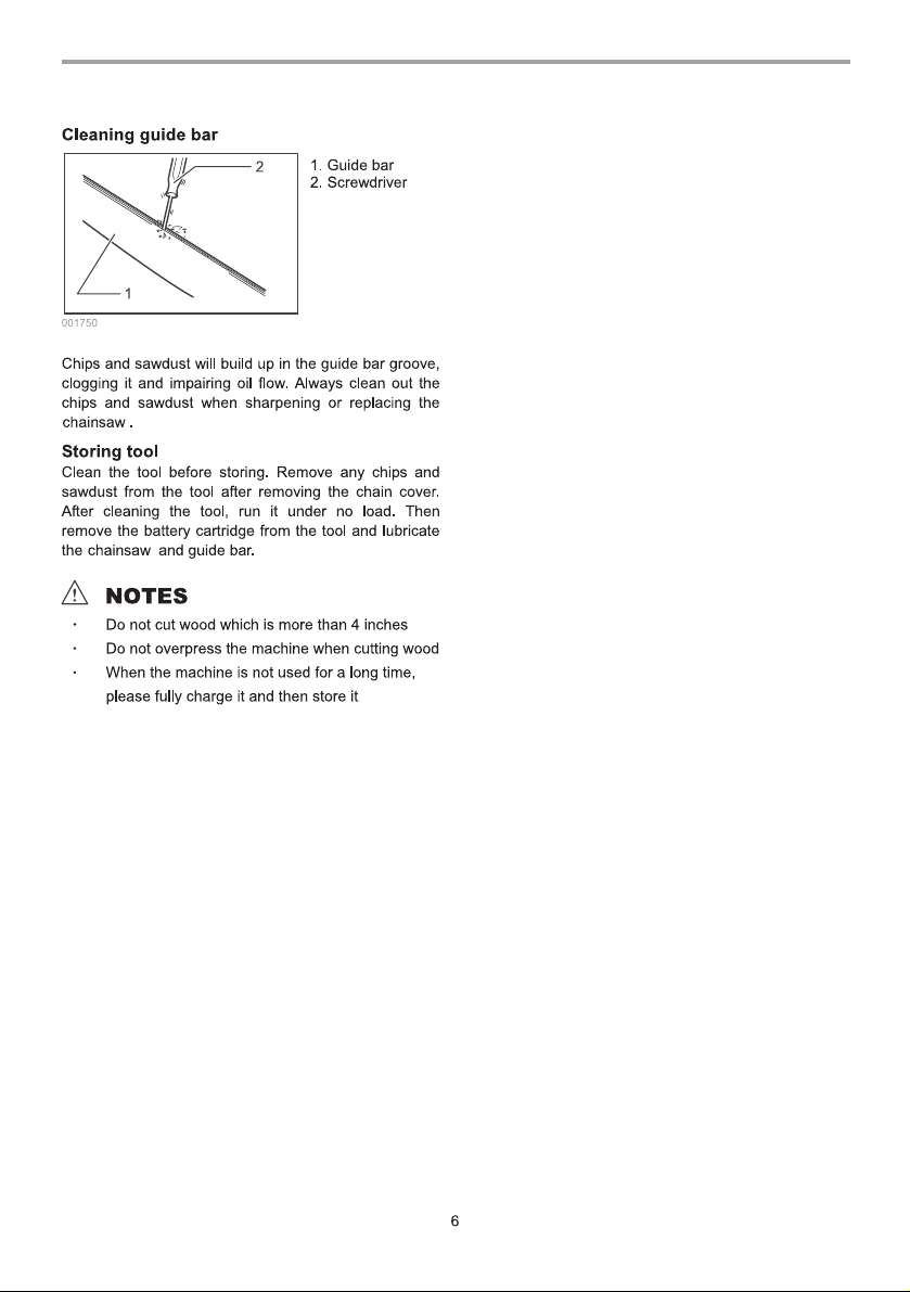 Saker SK1804DPT02-U Mini Electric Chainsaw Instruction Manual - Page 7/17