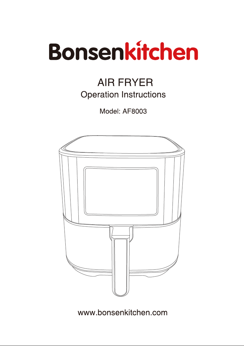 Bonsenkitchen HB8003 download instruction manual pdf