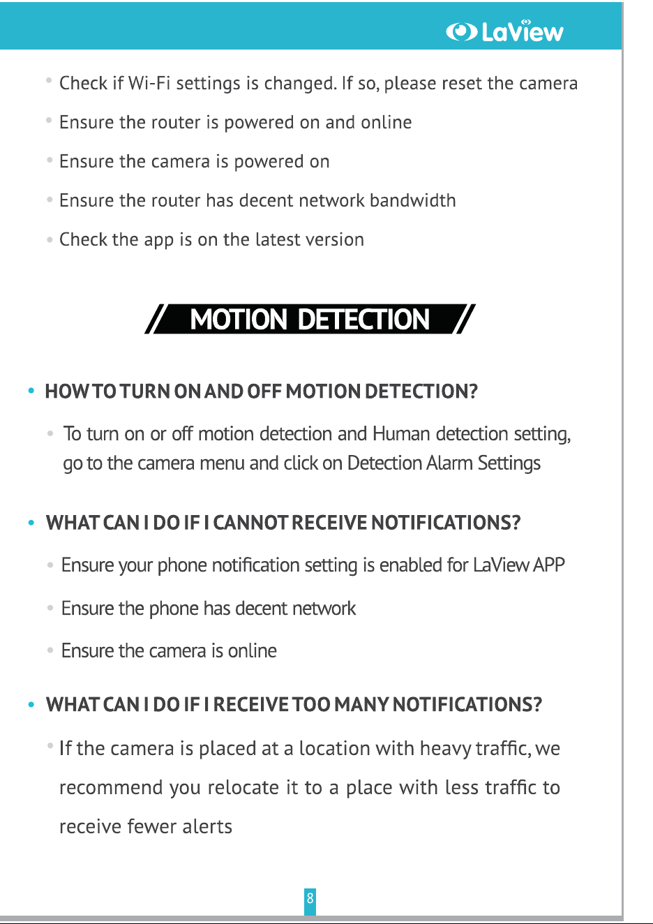 LaView ‎LV-PWL2-W Quick Start Guide - Page 10/18
