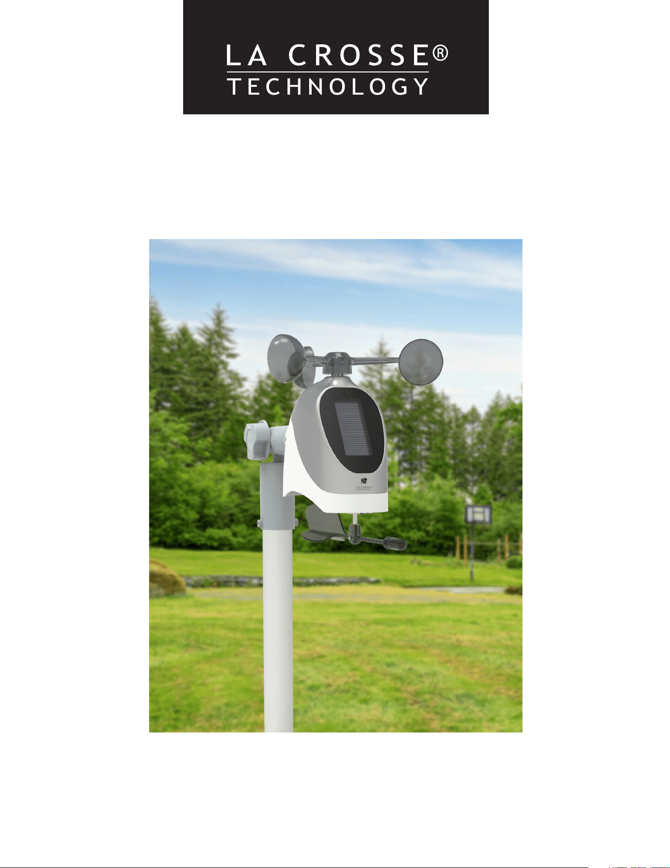 Sensore Solare 3 In 1 La Crosse Technology Per WS6869: Anemometro, Termometro E Igrometro, 868 MHz, Grigio - 2