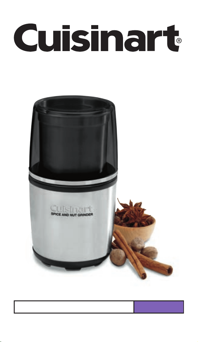 Cuisinart SG-10A Nut and Spice Grinder