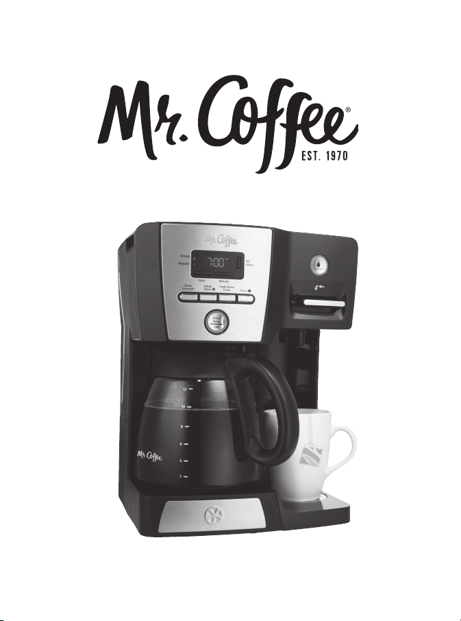 User manual Mr. Coffee JWX9 (English - 12 pages)