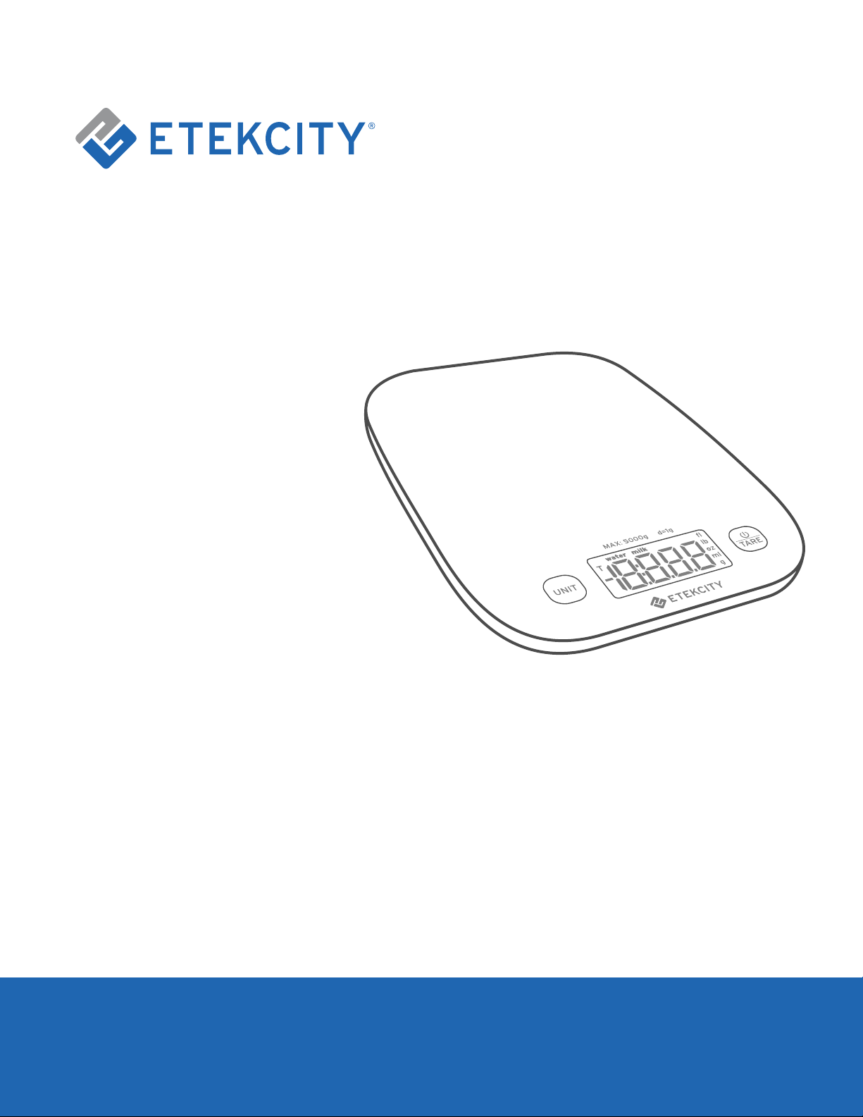 Etekcity EK7090 Digital Kitchen Scale